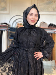 İthal Dantel Tasarım Elbise