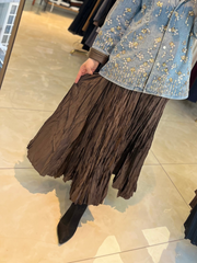 İthal Kırışık Etek