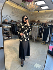 Jakarlı Bağlamalı Gömlek