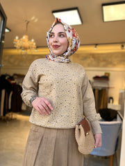 Yusuf Özdemir Pileli Süet Etek