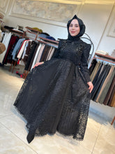 İthal Pileli Tasarım Elbise