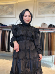 İthal Güpür Tasarım Elbise