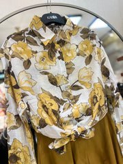 Orfeo Negro 34412 Çiçek Desenli Gömlek