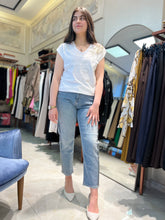 Lacarte Yanı Taşlı Jean Pantolon Orta Mavi