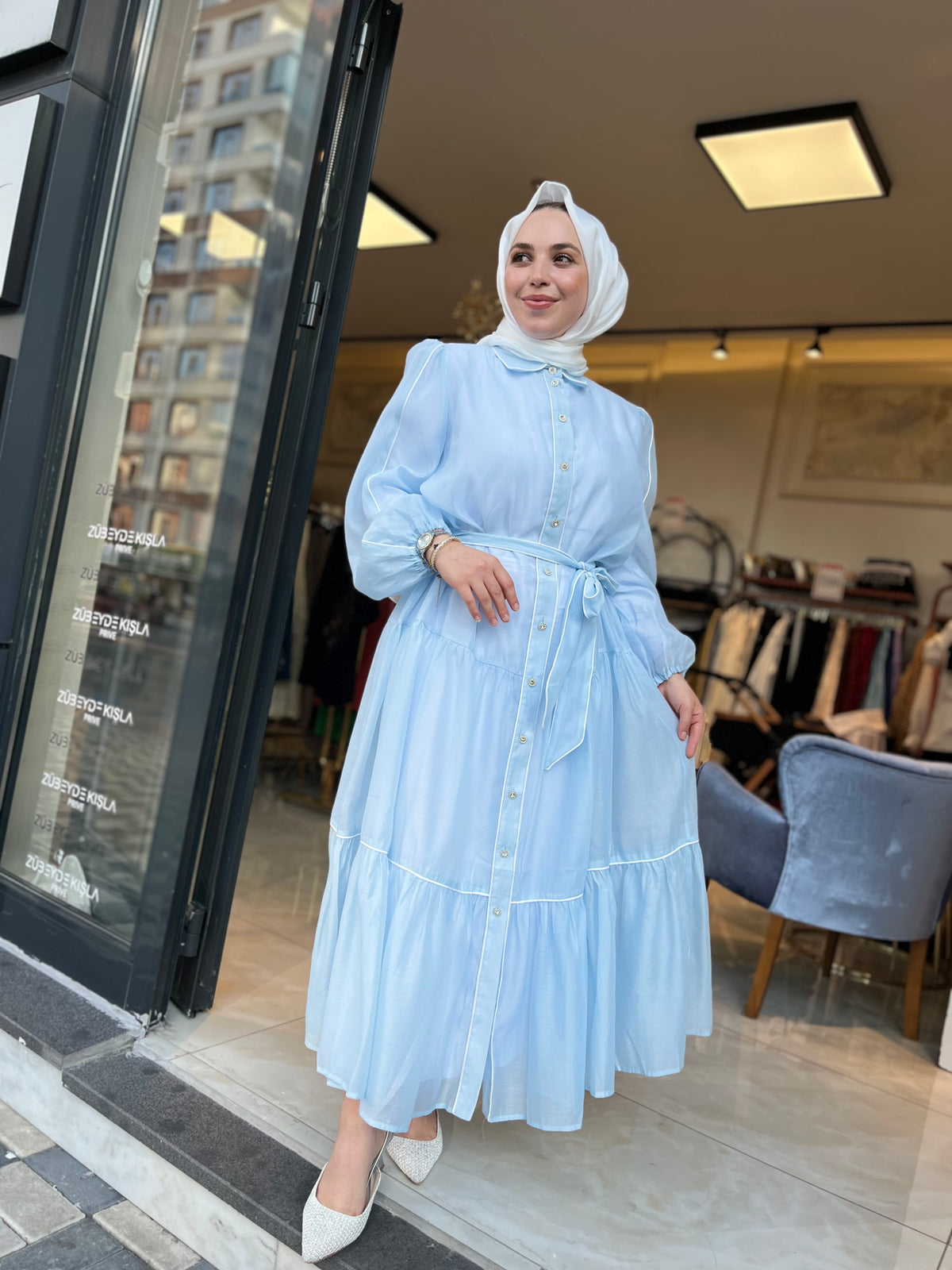 İthal Tasarım Elbise