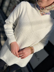 Tığ Triko Pullu Kazak