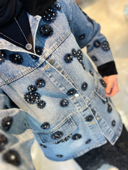 İthal Tasarım Jean Ceket