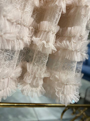 İthal Dantel Fırfırlı Etek