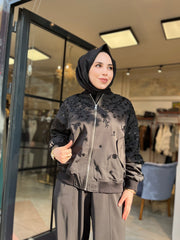 İthal Tasarım Bomber Ceket