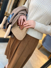 Yusuf Özdemir Pileli Süet Etek