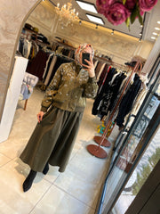 İthal Tasarım Taşlı Ceket