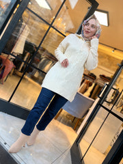 Kayra Pullu Triko Tunik