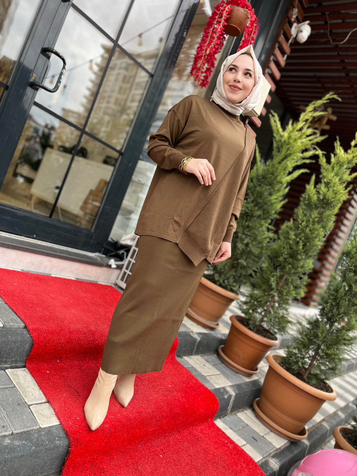 Tığ Triko Merserize Bluz