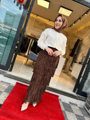 İthal Püsküllü Etek