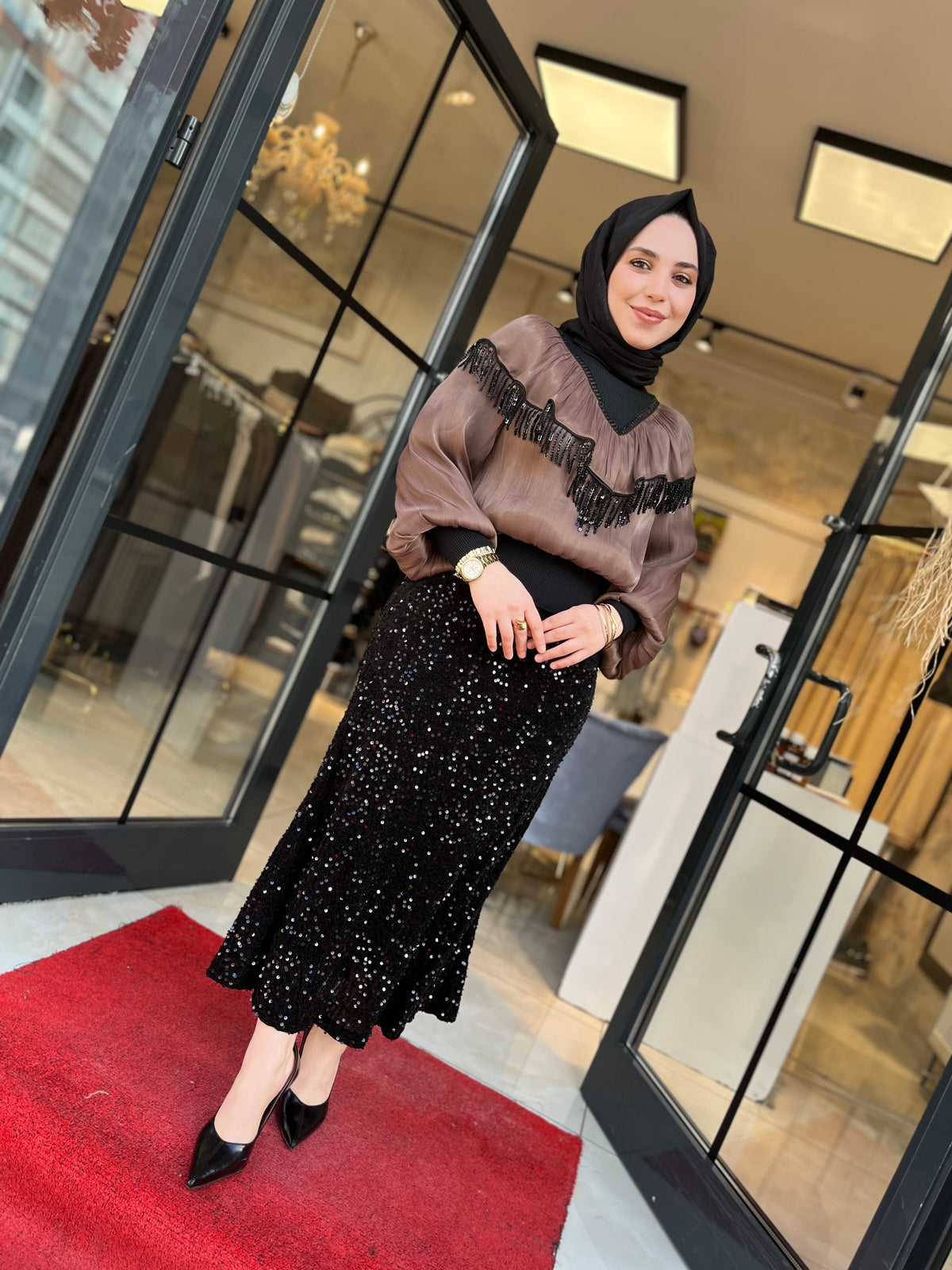 İthal Tasarım Bluz