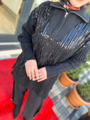 Kayra Pullu Triko Tunik