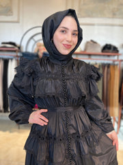 İthal Güpür Tasarım Elbise