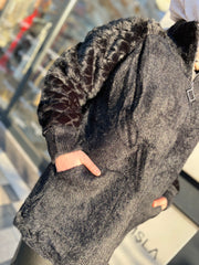 Tığ Triko Angora Ceket